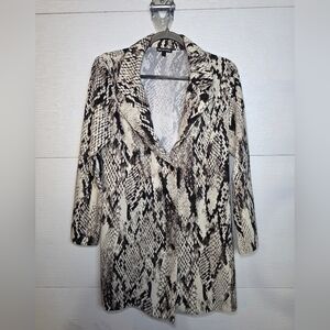 Women's Snake Print Blazer